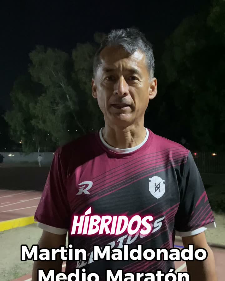Running Hibrido 1 Martin Maldonado, corredor entrenado por Ismael Valenzuela